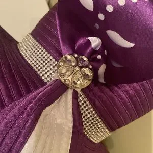 E Y Signature | Accessories | Beautiful Deep Purple Church 